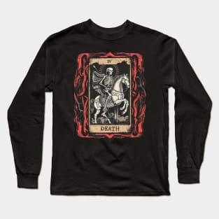 TAROT DESIGN - DEATH Long Sleeve T-Shirt